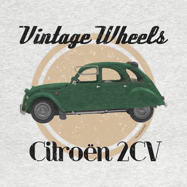 Vintage Wheels - Citroën 2CV by DaJellah